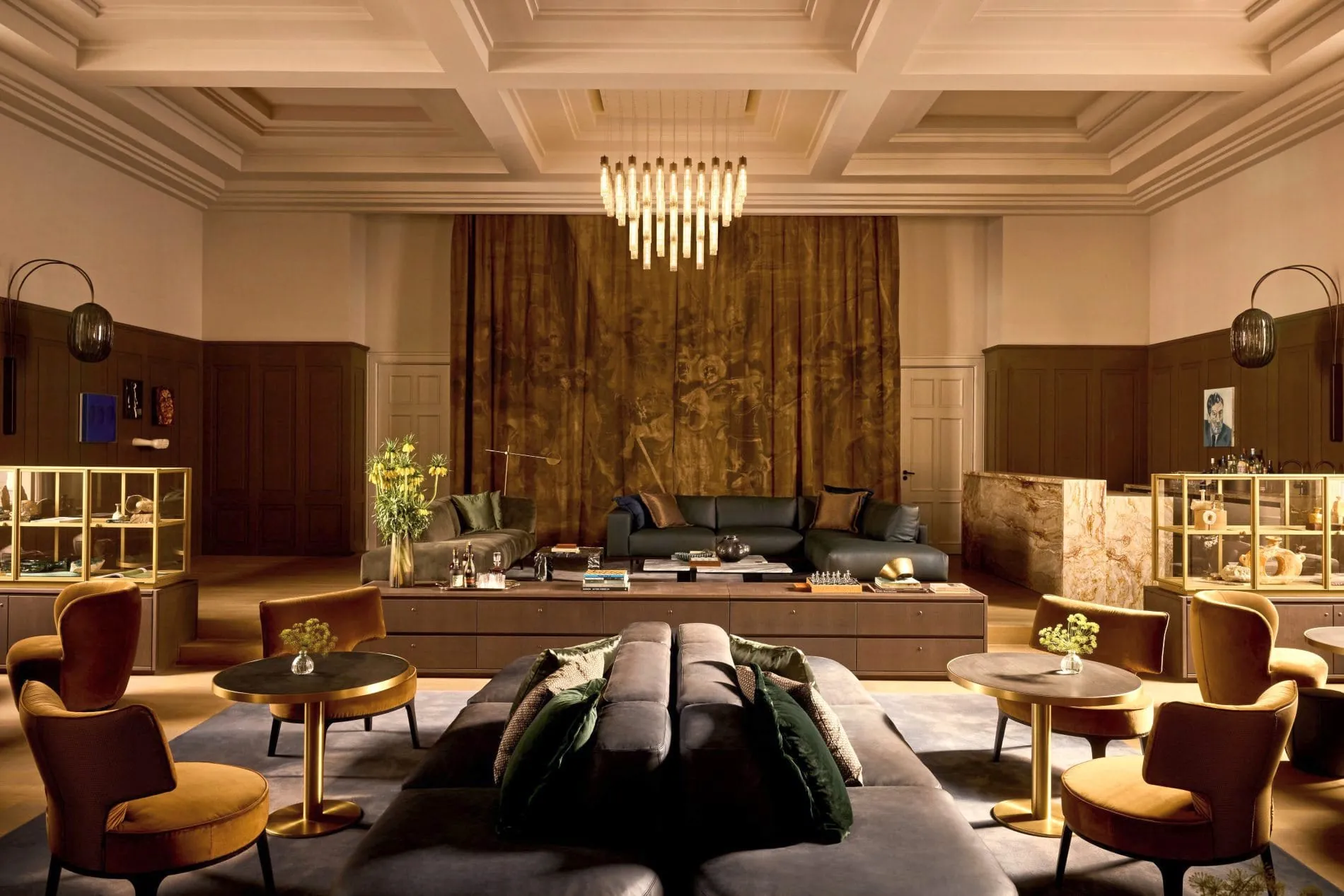 Die in Grand Liberary sollen Gäste zusammenkommen können.