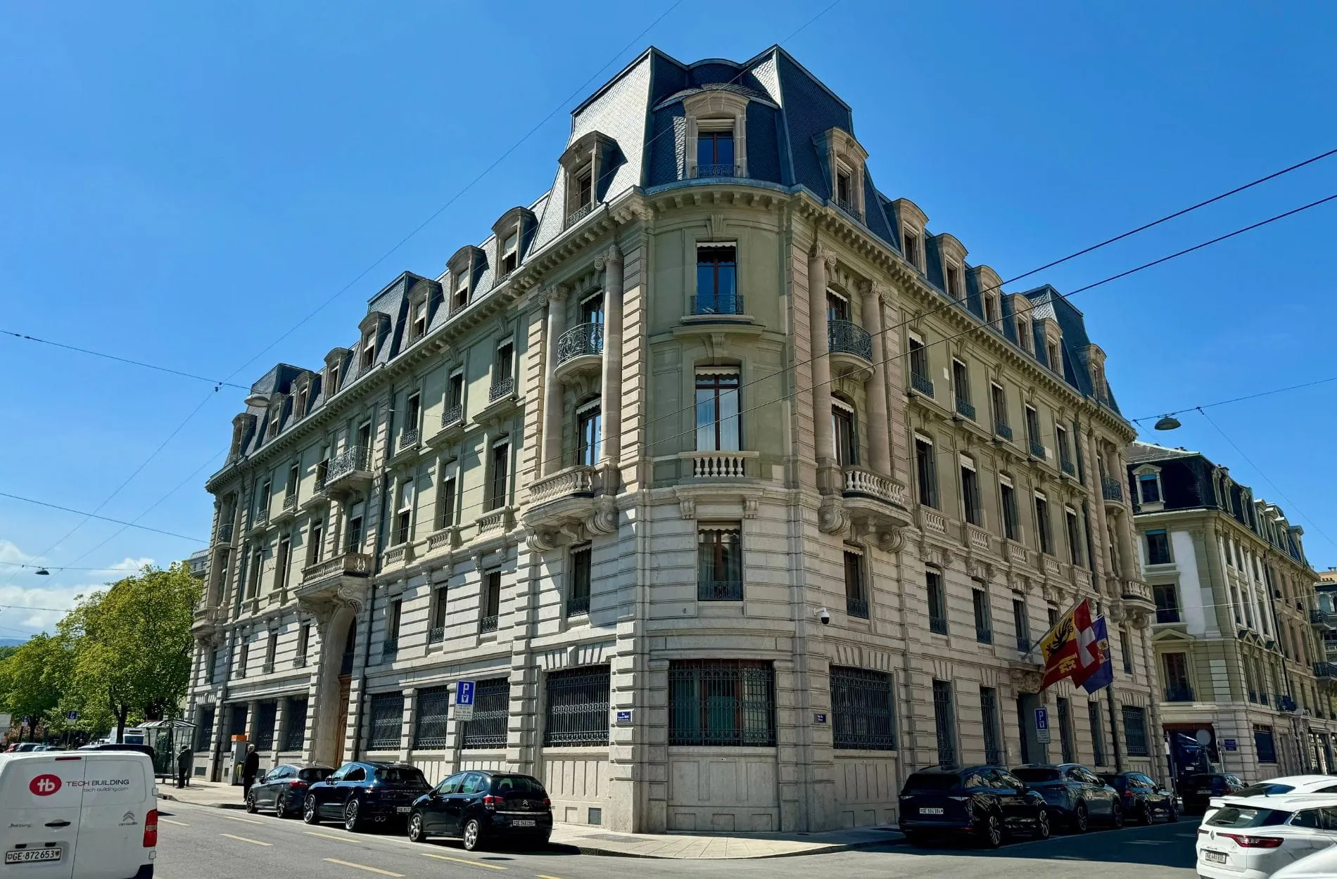 Zweites Ruby-Hotel für Genf: Das Hotel entsteht in der Rue de Hesse in einem denkmalgeschützten ehemaligen Bankgebäude.