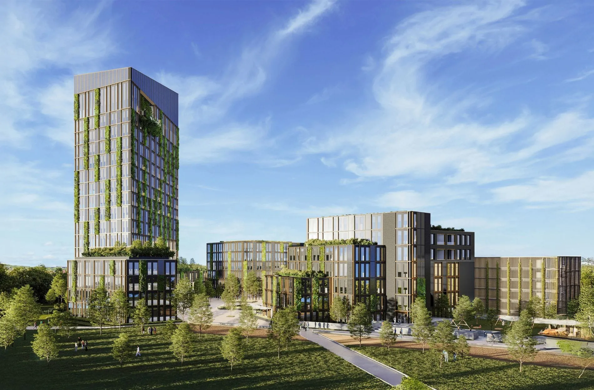 Bis 2028 entsteht im Stadtentwicklungsprojekt „Kesselborn“ in Rostock ein neues Hotel der Marke Tribe.