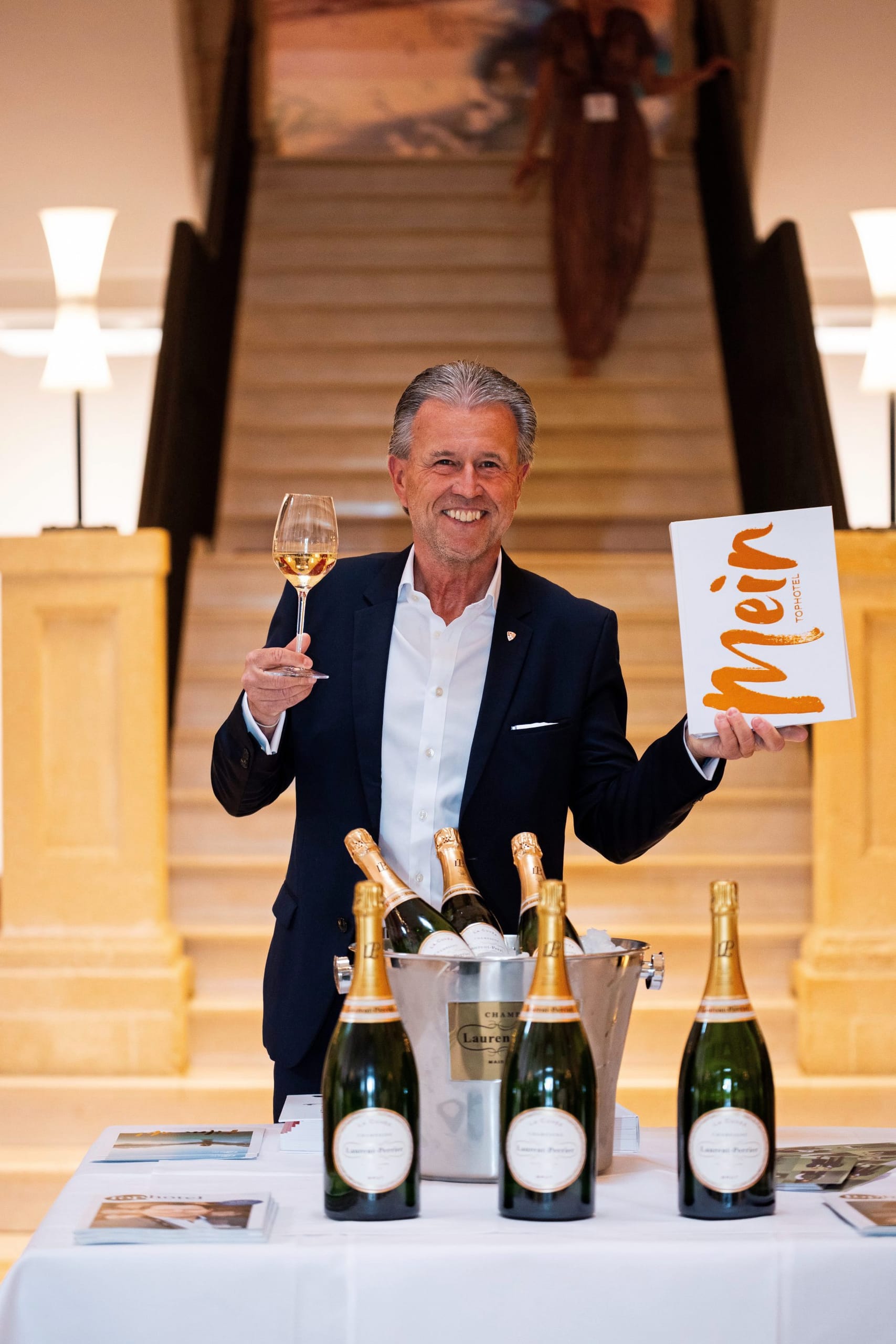 Preisverleihung im Schlosshotel Kitzbühel: Impressionen der 22. Wellness Aphrodite; Thomas Schreiner; Laurent Perrier