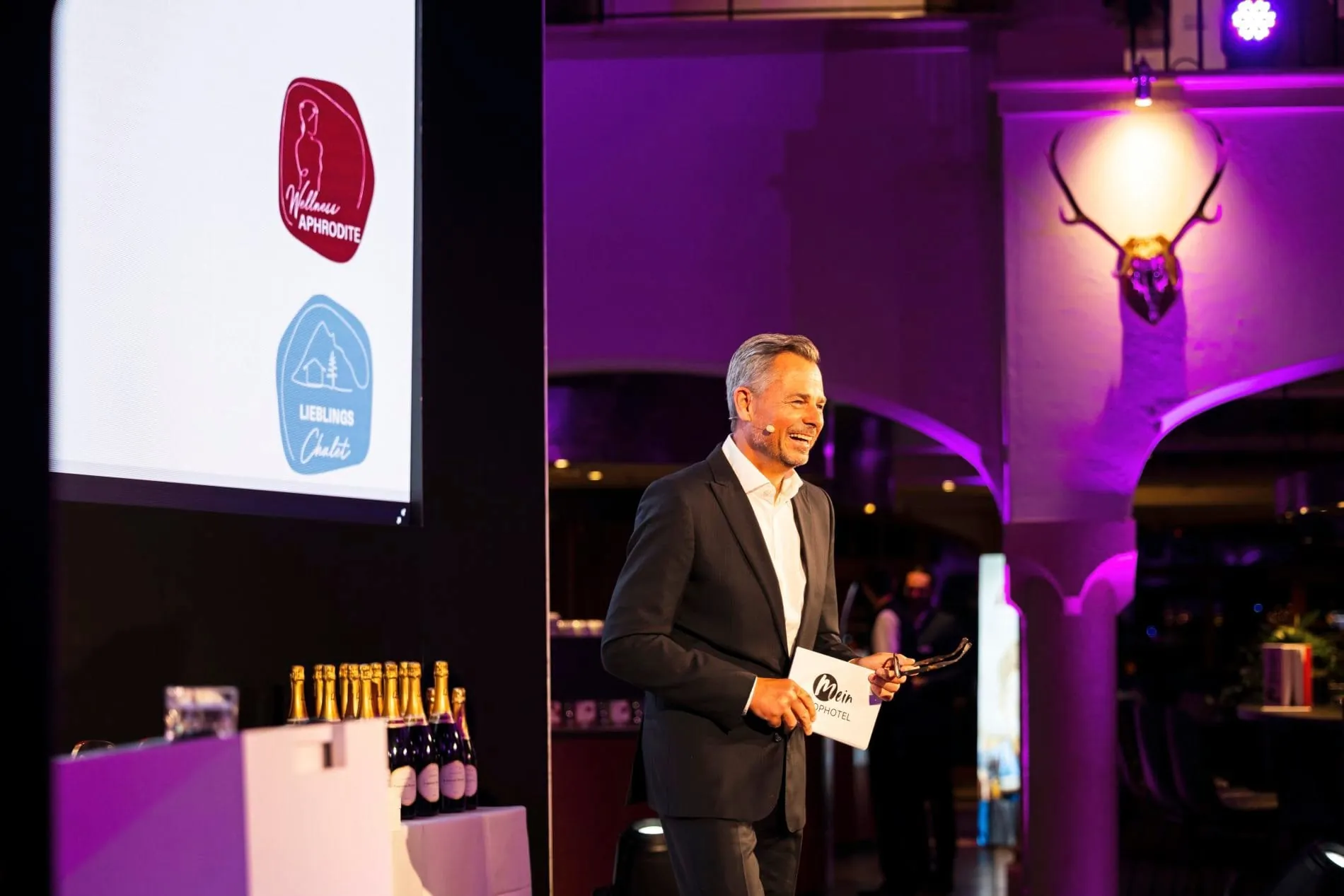 Preisverleihung im Schlosshotel Kitzbühel: Impressionen der 22. Wellness Aphrodite; Michael Sporer