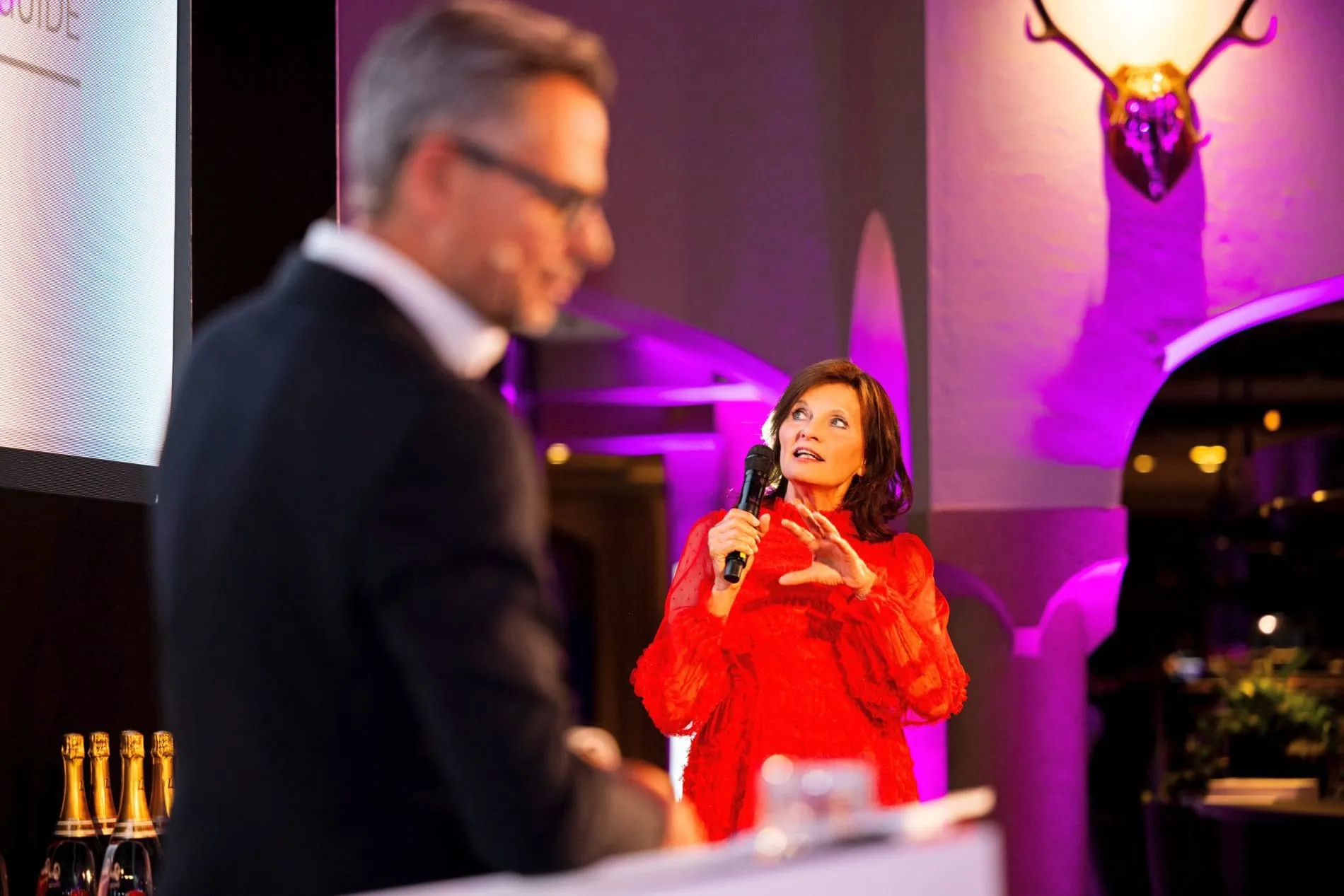 Preisverleihung im Schlosshotel Kitzbühel: Impressionen der 22. Wellness Aphrodite; Jacqueline Schaffrath