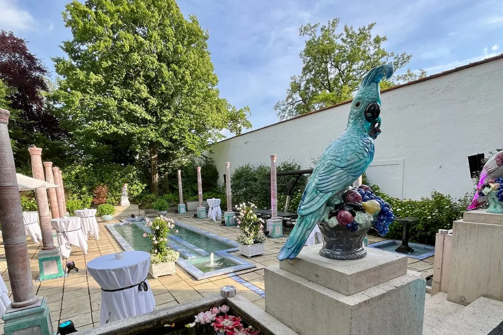 Kempinski Royal Residence Nymphenburg München am Schloss Nymphenburg_Majolika-Terasse