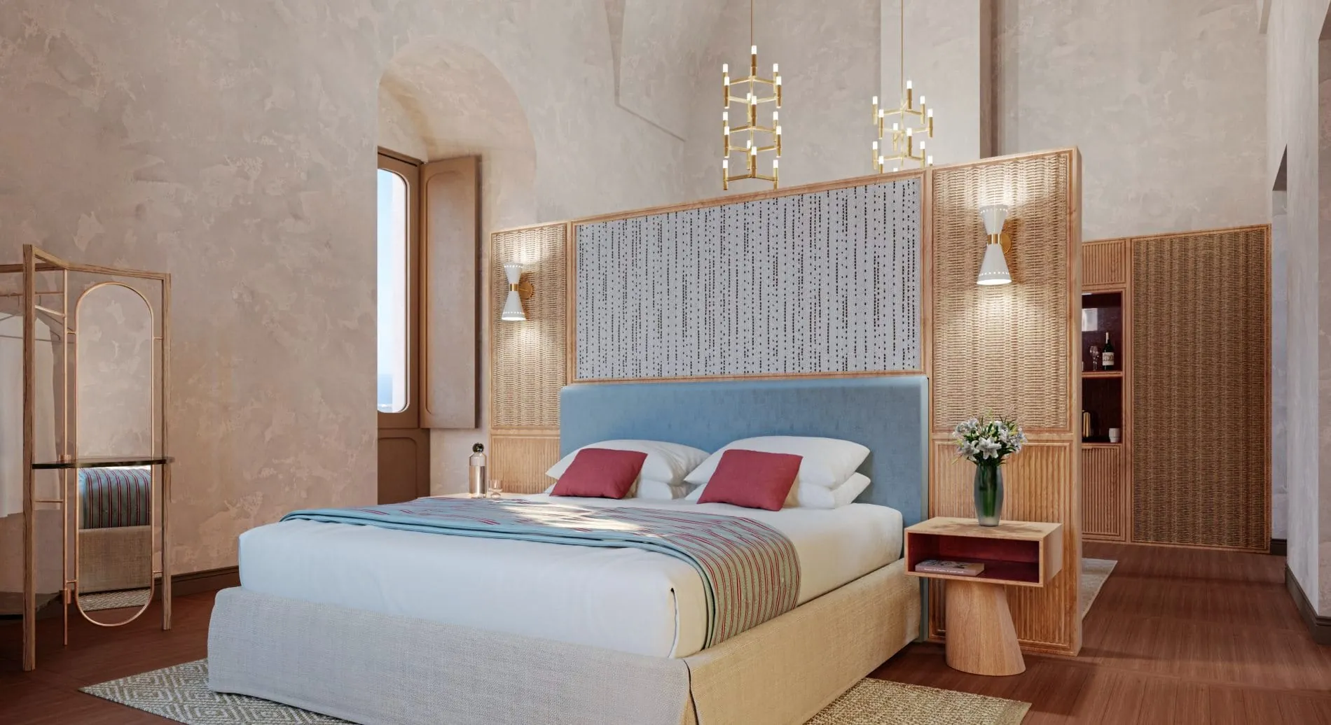 Innerhalb der Mauern eines restaurierten Klosters aus dem 14. Jahrhundert empfangen ab diesem Sommer 28 Zimmer und Suiten erste Gäste.