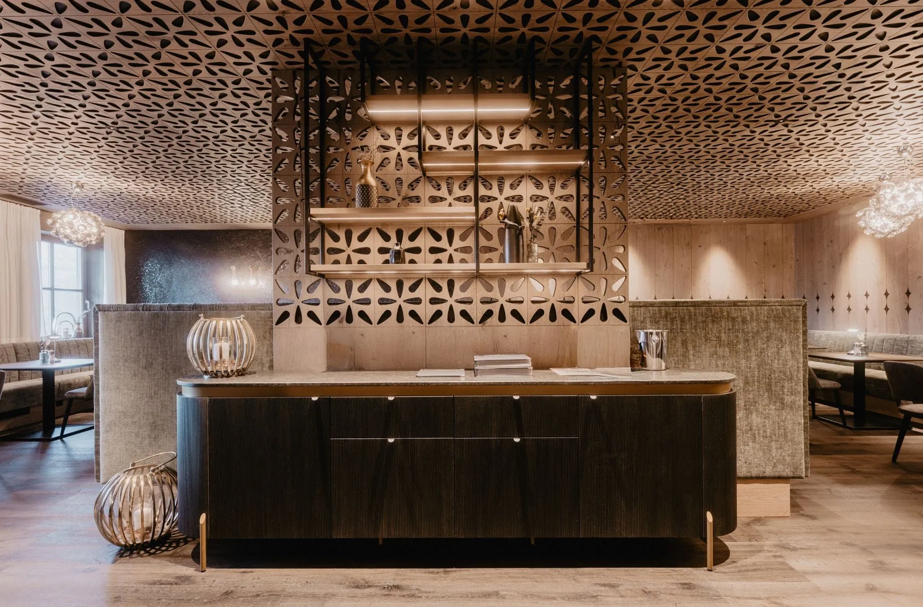 Neuer Look: Das Hotel Berghof, St. Johann hat umgebaut -darunter das Restaurant.