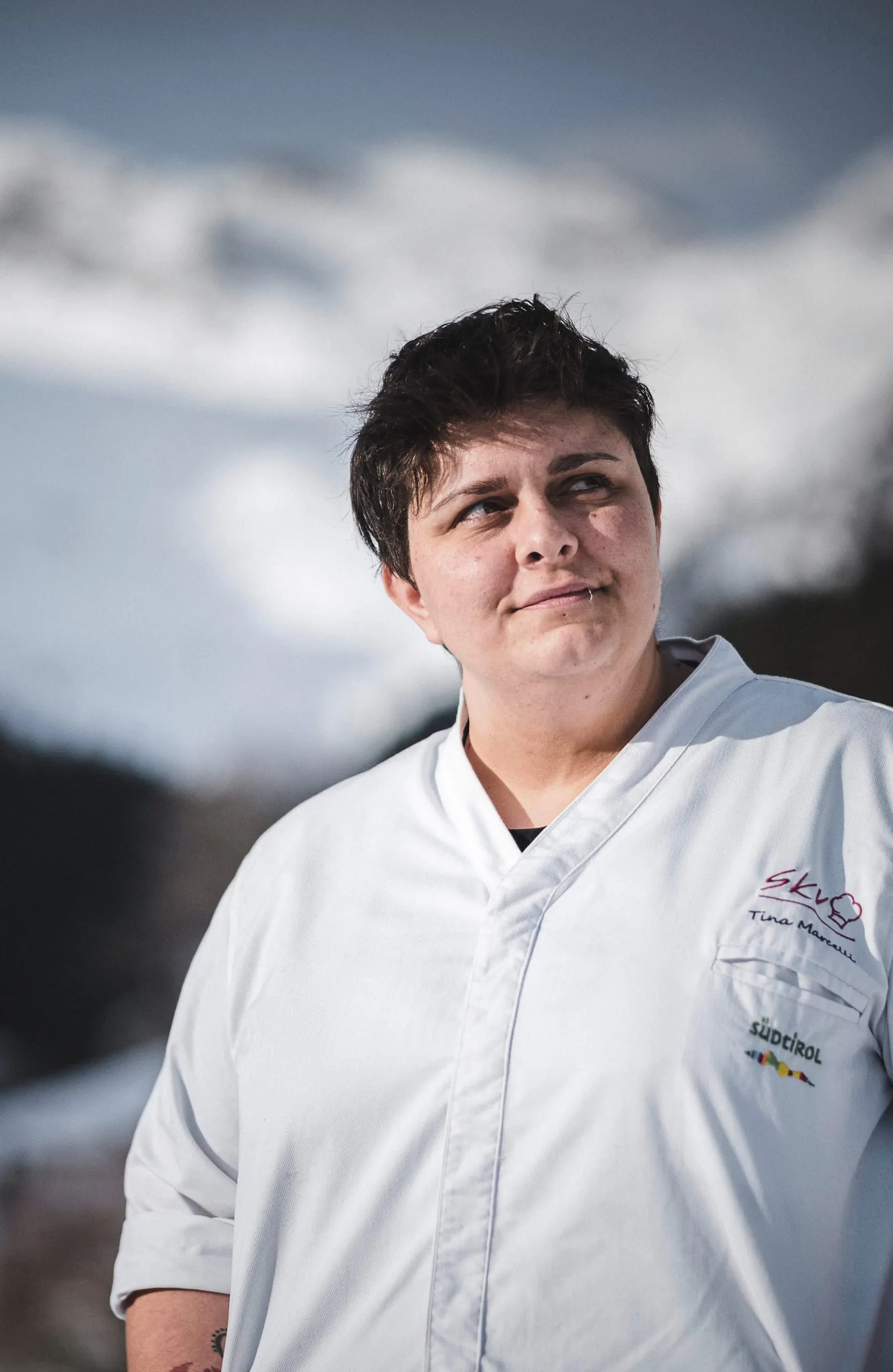 Küchenchefin Tina Marcelli serviert im Restaurant Restaurant „Johanns“ moderne Interpretationen der Südtiroler Küche.