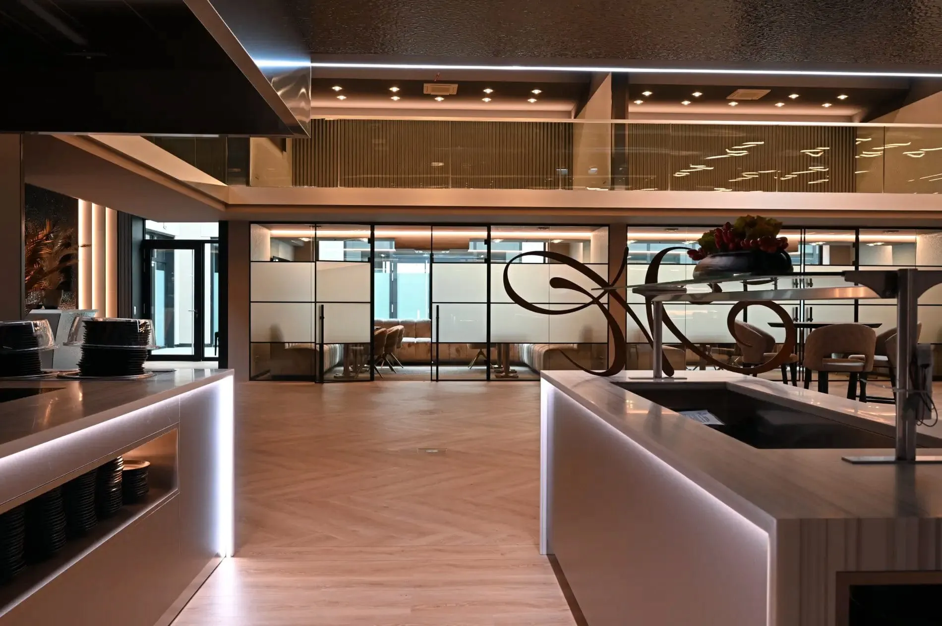 Die neue Eventlocation umfasst rund 1.600 Quadratmeter und bietet Raum für Veranstaltungen von zwei bis 600 Personen.