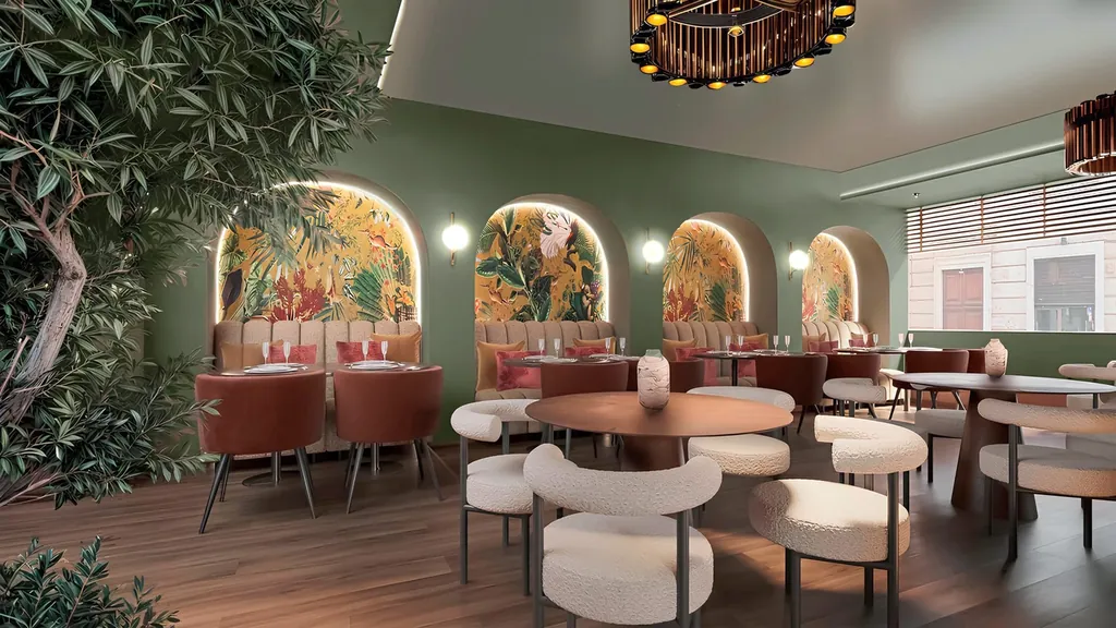 Das Restaurant „Tullia“serviert moderne Interpretationen römischer Klassiker.