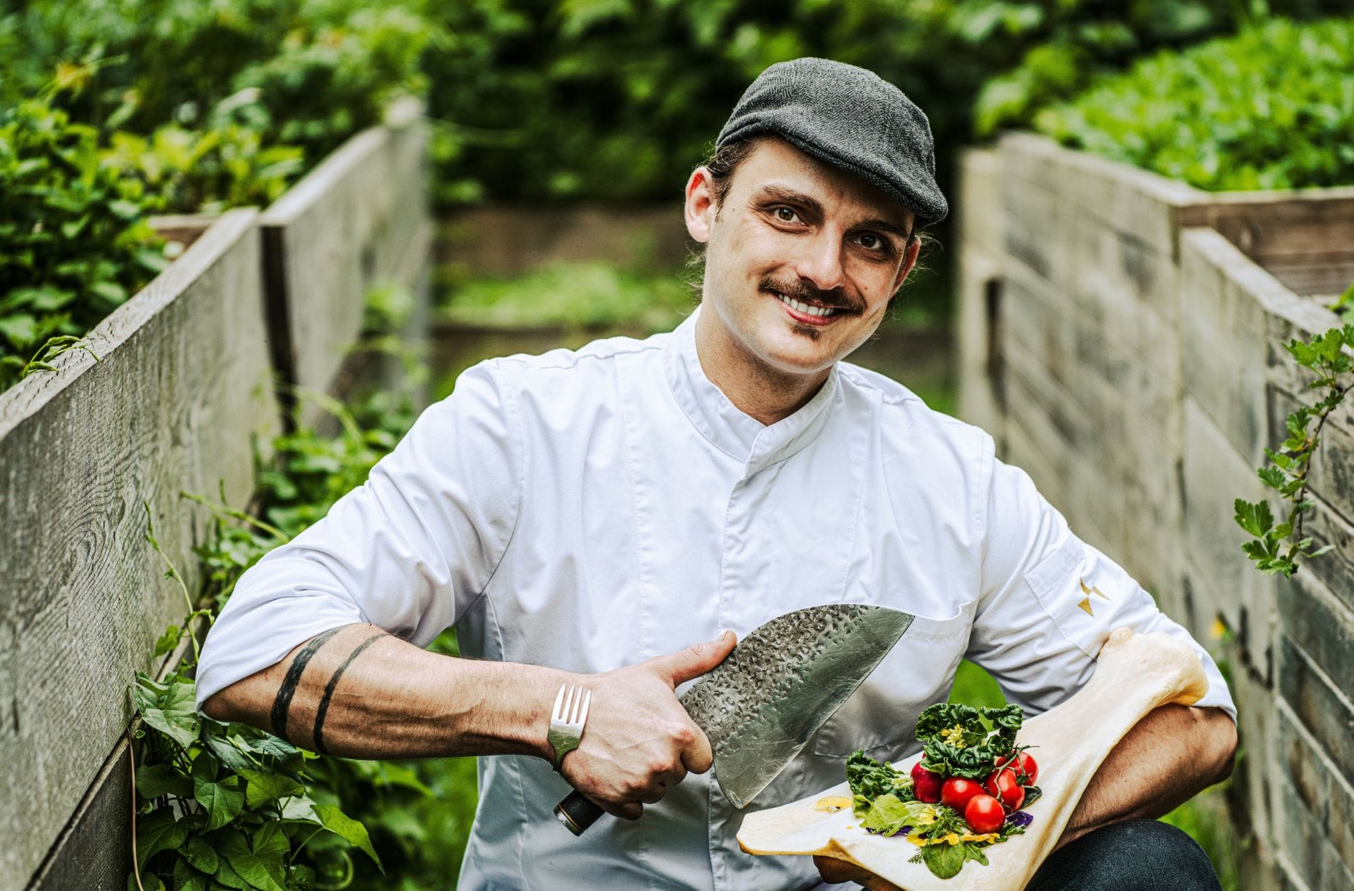Roman ist neuer Küchenchef im Spa-Hotel Jagdhof.