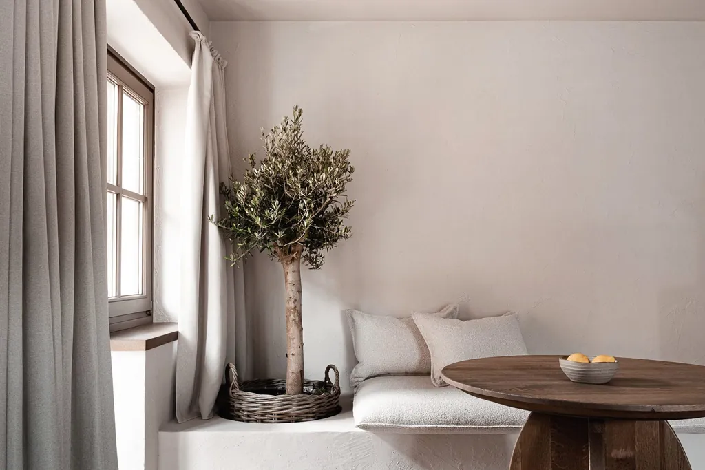 Das Design orientiert sich am Wabi-Sabi-Ansatz.