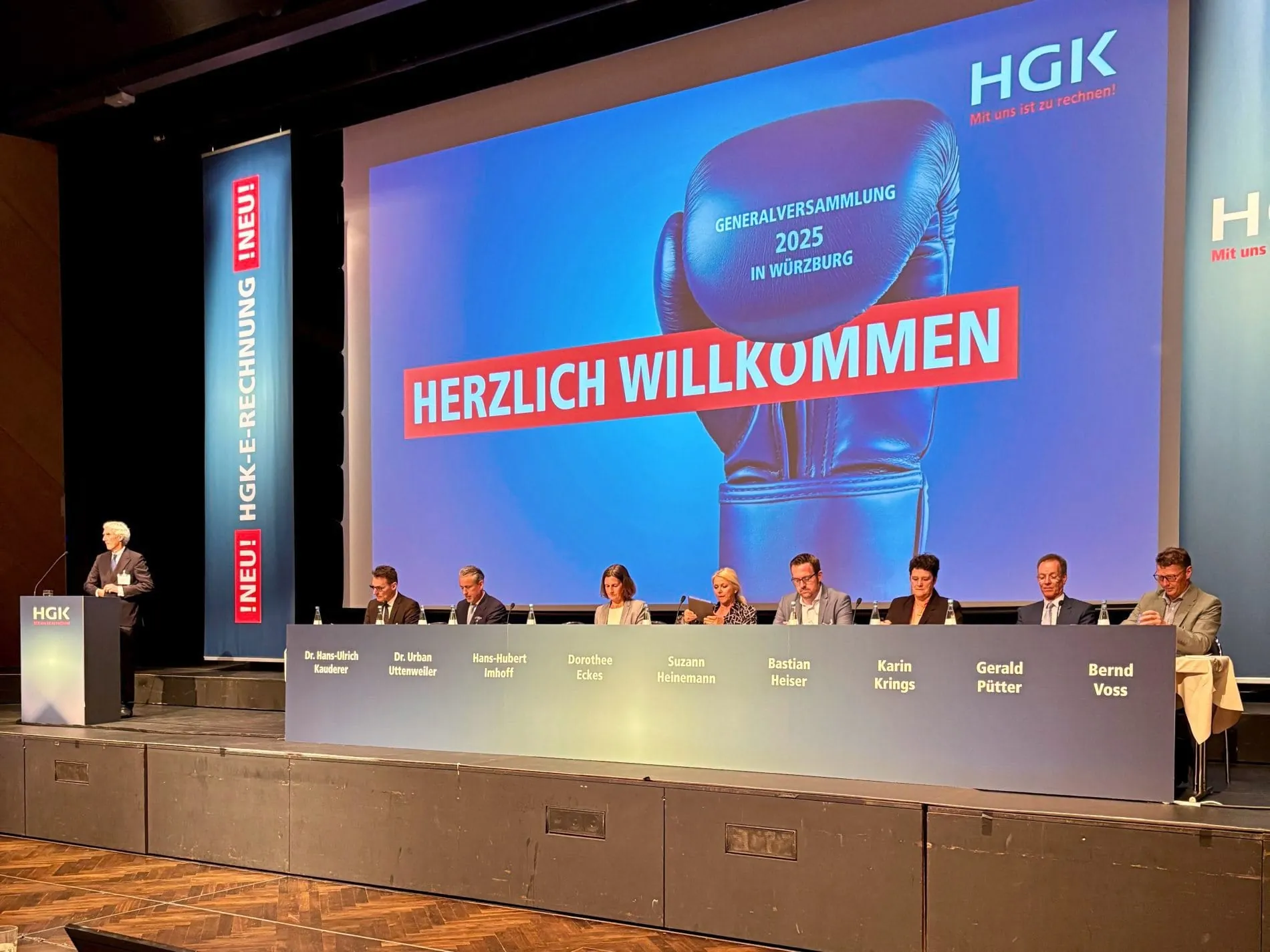Impressionen von der HGK-Convention 2025 im Congress Centrum Würzburg, Generalversammlung