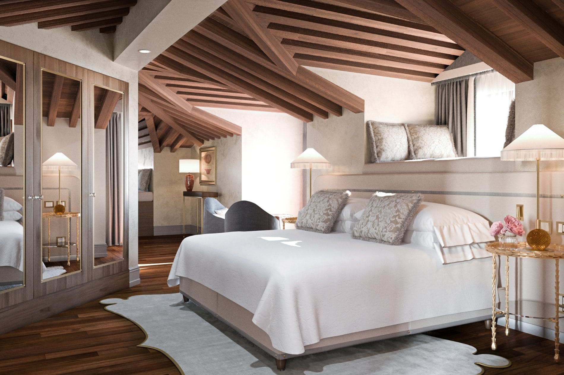 Die 66 Zimmer sollen zeitlose Handwerkskunst mit modernem Komfort verbinden.