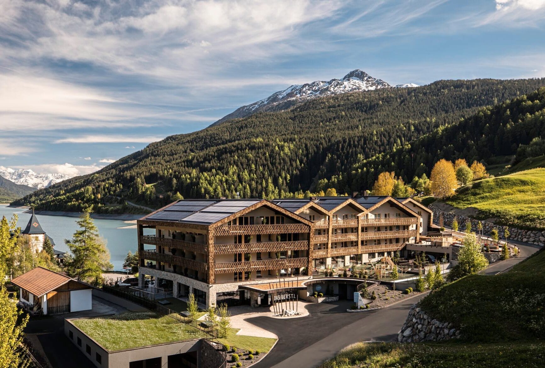 Neu im Gerstl-Portfolio: Das Gerstl Family Retreat am Reschensee.