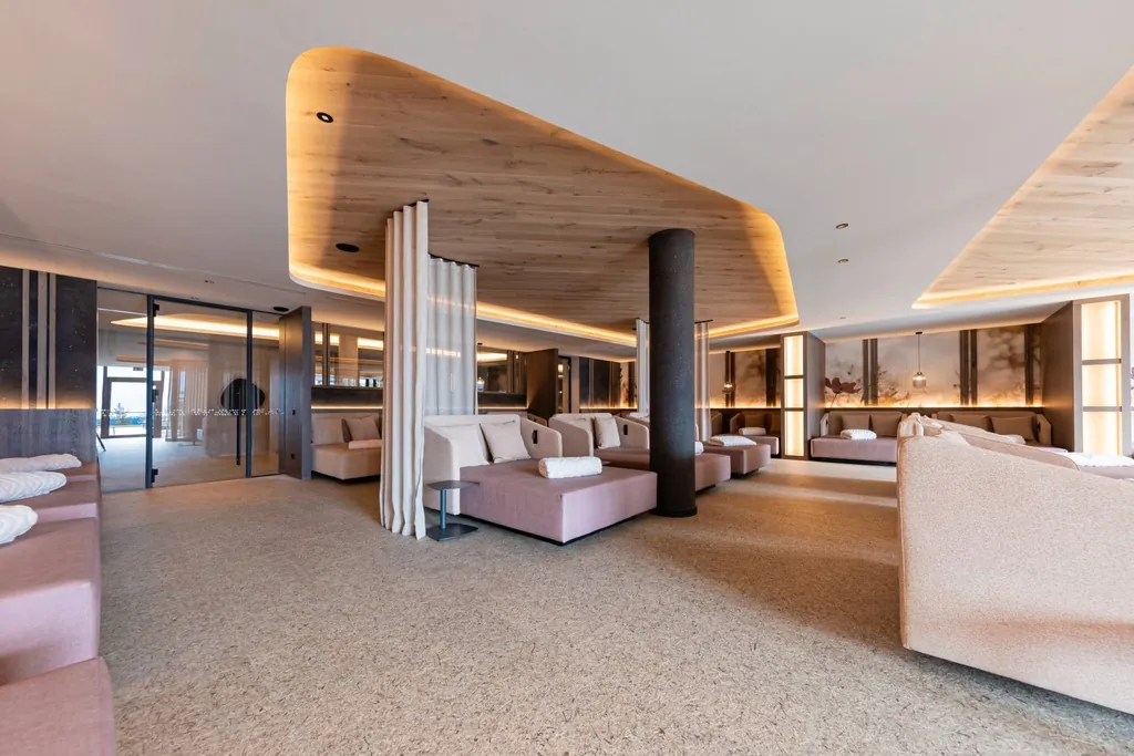 Lounge in der Adults-only Area im Spa.