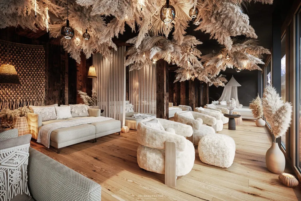 Der Spa wird erweitert, unter anderem mit einem neuen Ruheraum.