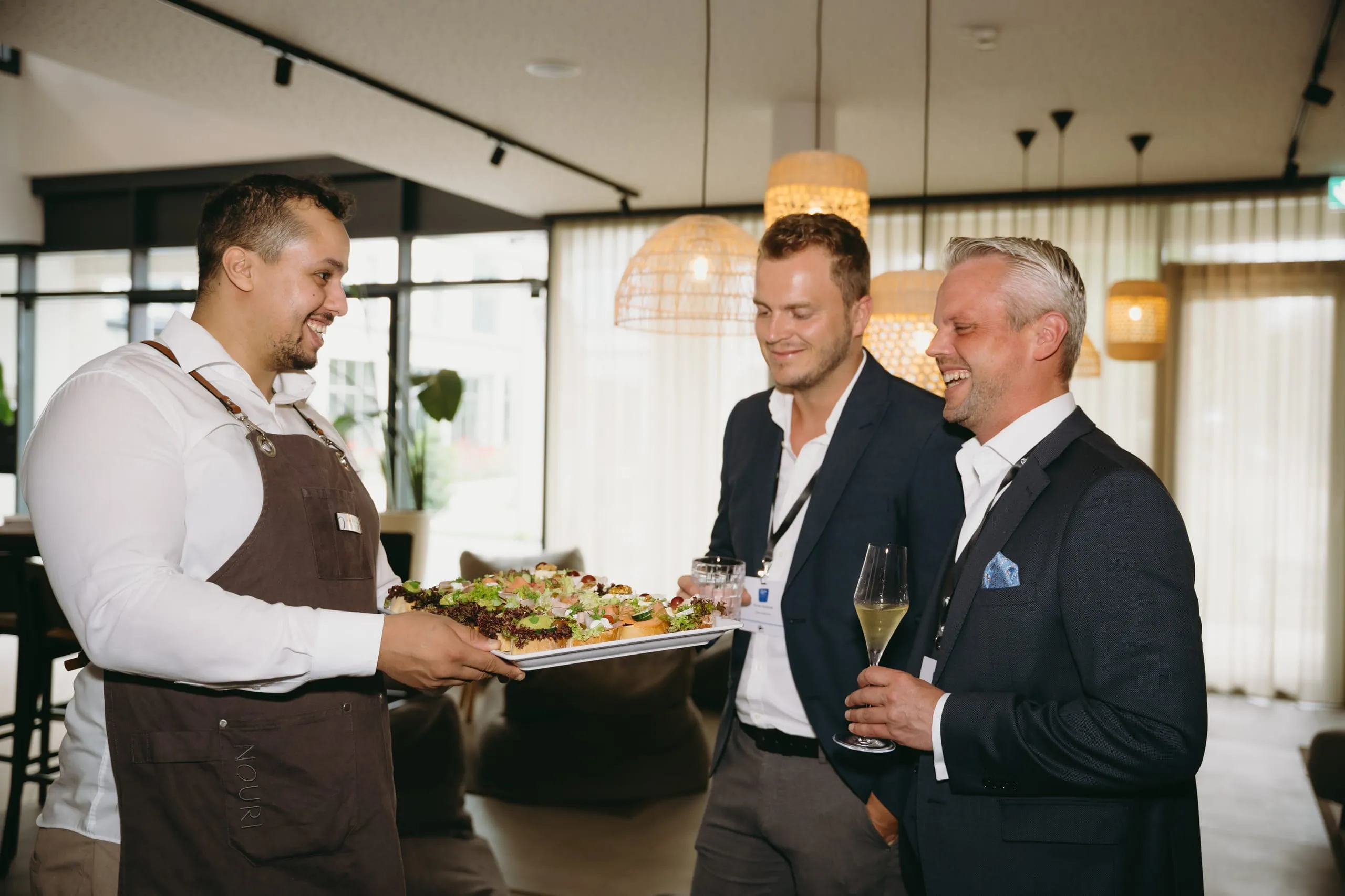 Feierlicher Empfang beim Grand Prix der Tagungshotellerie 2025 in der Lobby des Nouri Hotels in Bad Krozingen.