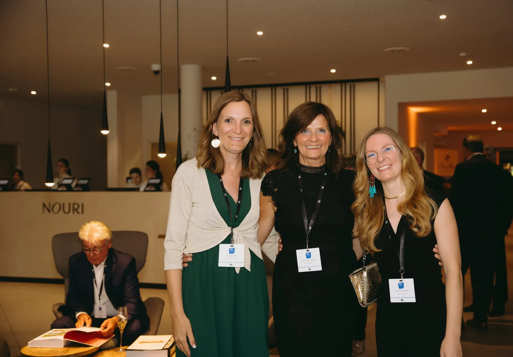Feierlicher Empfang beim Grand Prix der Tagungshotellerie 2025 in der Lobby des Nouri Hotels in Bad Krozingen.