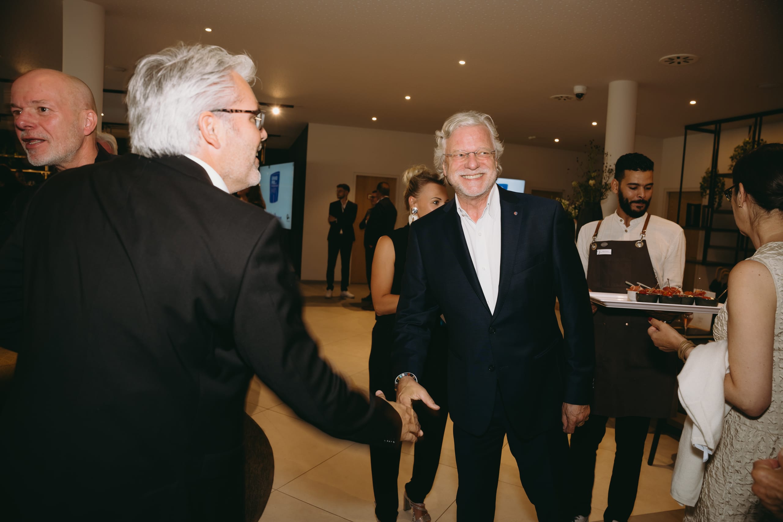 Feierlicher Empfang beim Grand Prix der Tagungshotellerie 2025 in der Lobby des Nouri Hotels in Bad Krozingen.