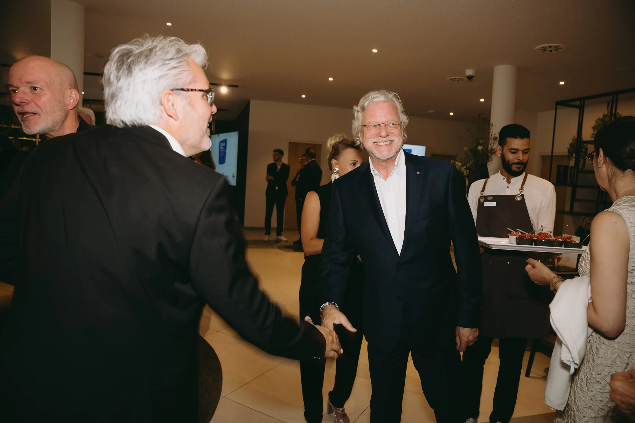 Feierlicher Empfang beim Grand Prix der Tagungshotellerie 2025 in der Lobby des Nouri Hotels in Bad Krozingen.