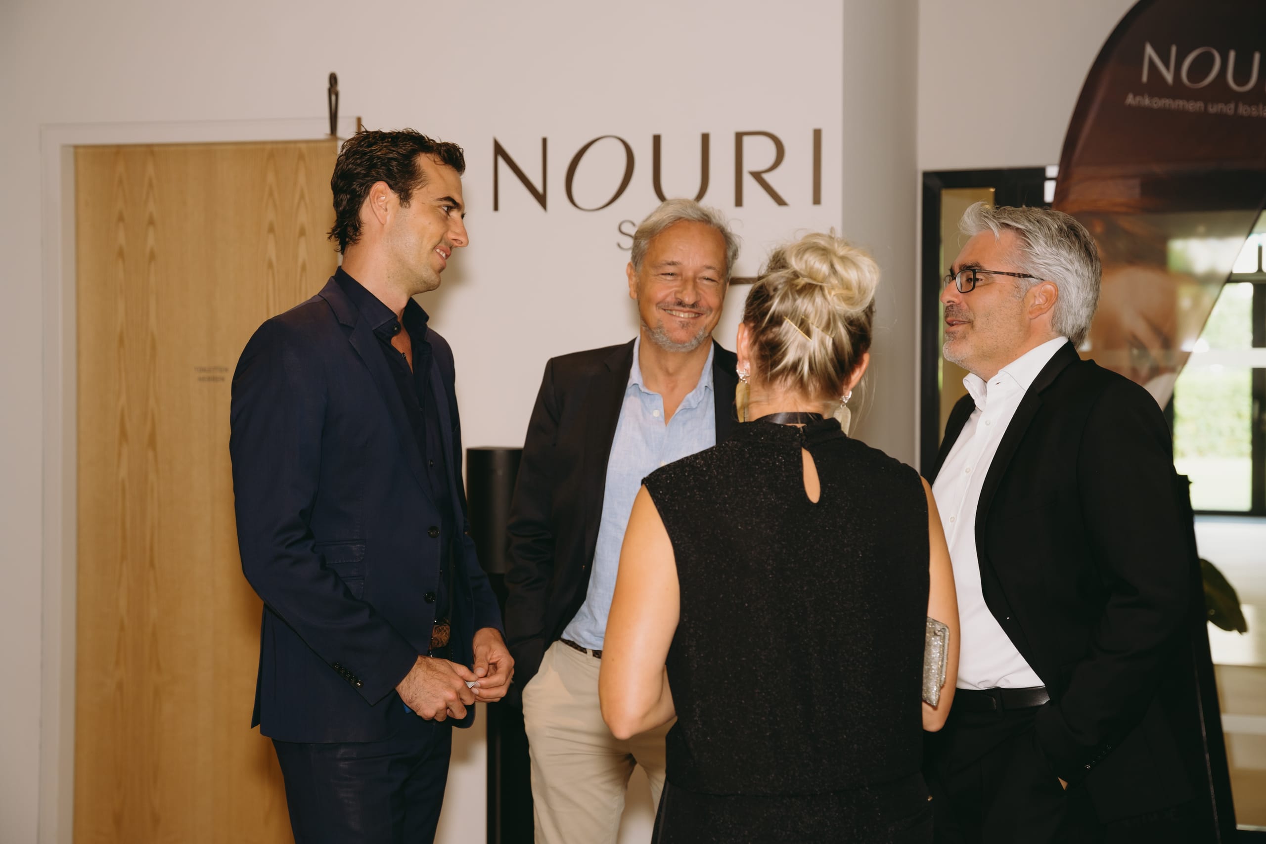 Feierlicher Empfang beim Grand Prix der Tagungshotellerie 2025 in der Lobby des Nouri Hotels in Bad Krozingen.