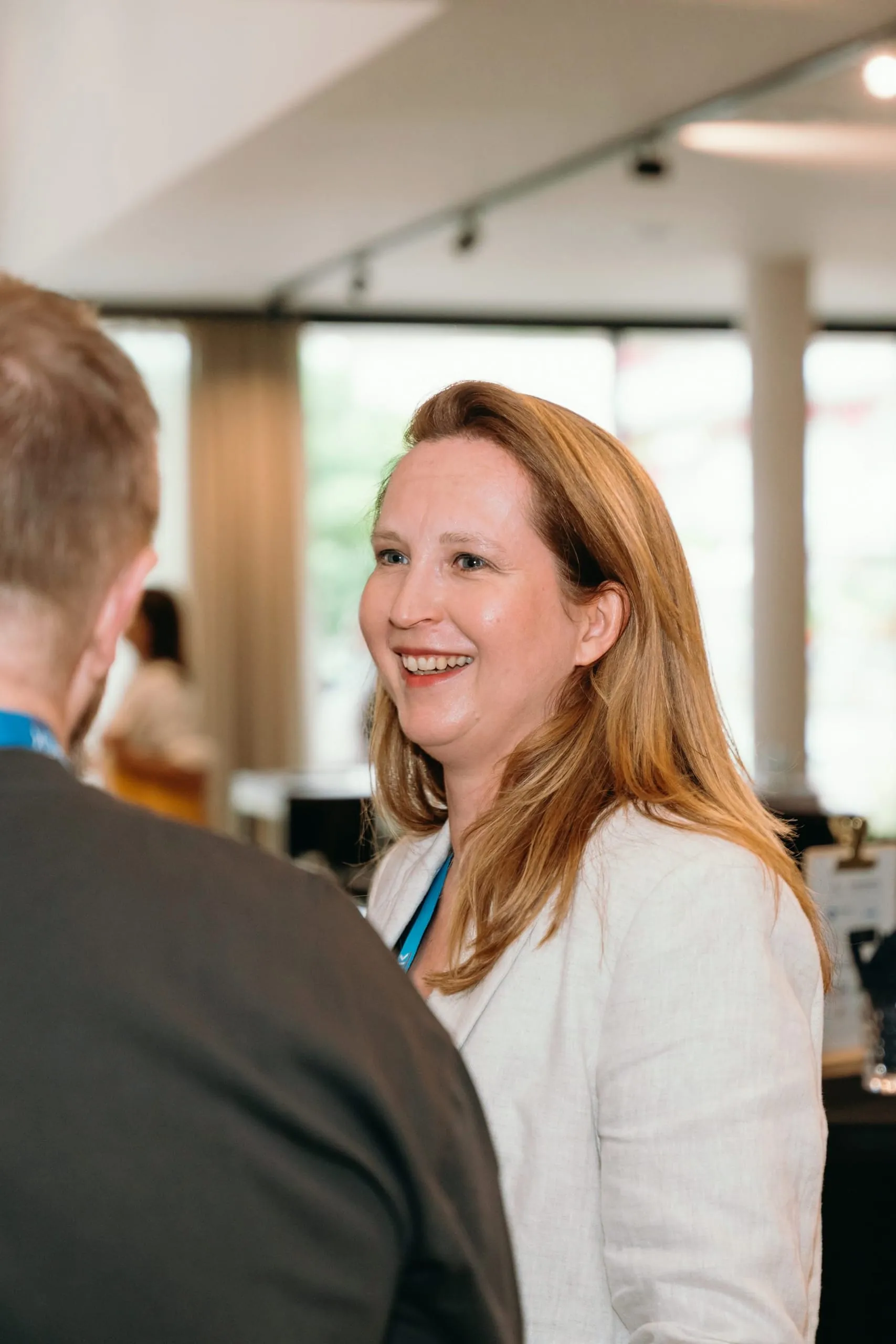 Empfang und Get-together in der Lobby des Nouri Hotels in Bad Krozingen.