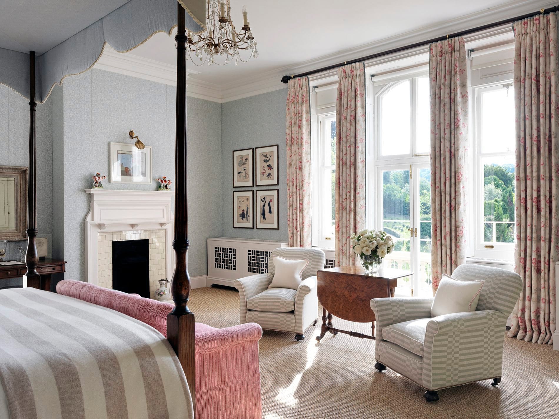 Einst der private Besitz von Lord Beaverbrook – Verleger und Vertrauter Churchills – wurde dieses Herrenhaus in Surrey zu Landhotel Beaverbrook umgebaut.