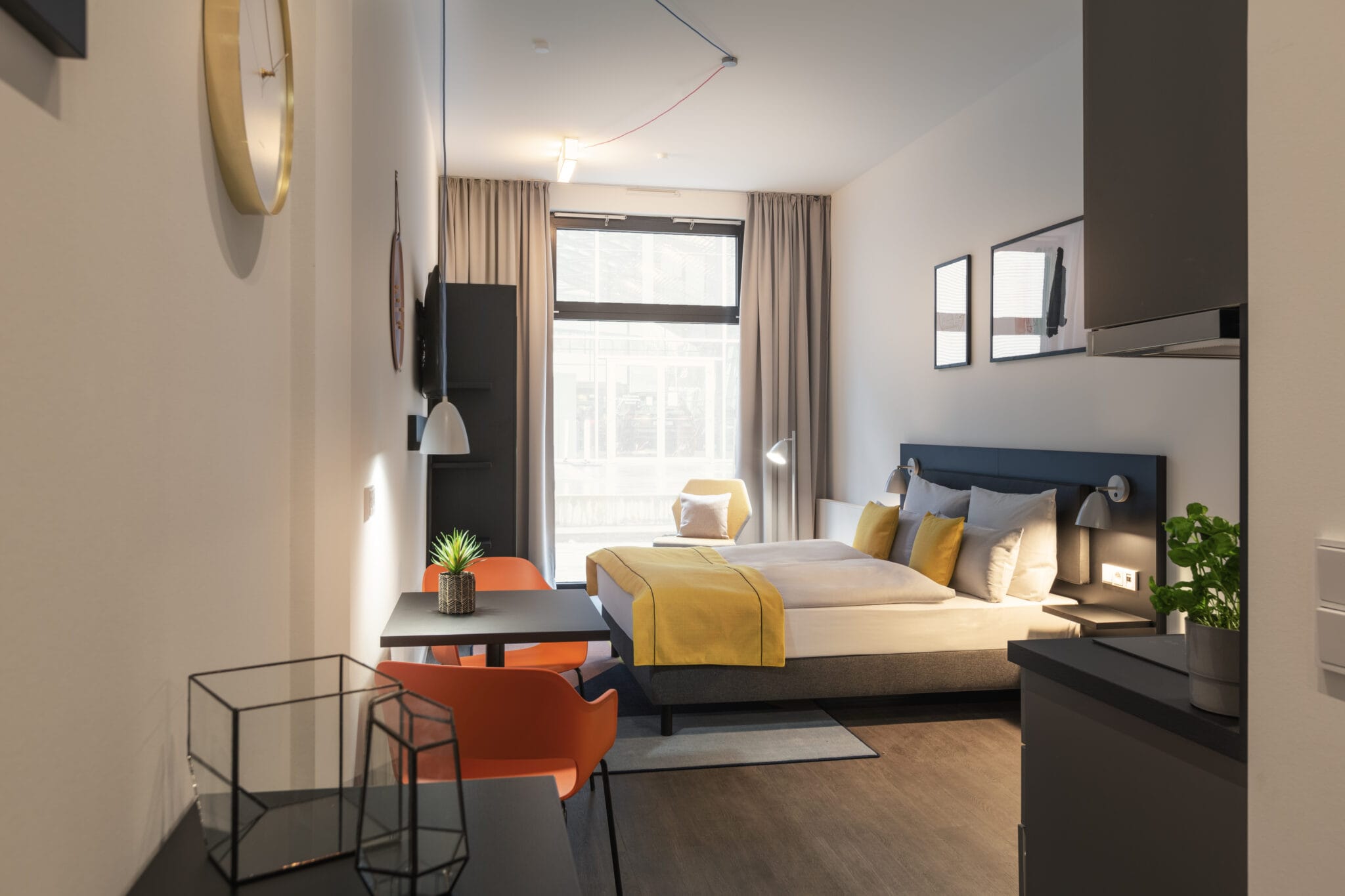 Zimmer im Candlewood Suites Berlin Charlottenburg.