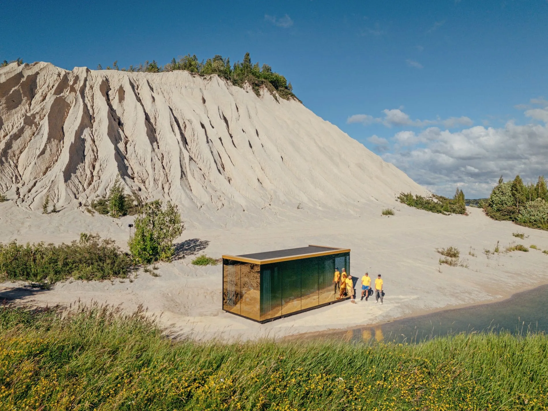 Das Tiny Home wird – zum Preis von rund 250.000 US-Dollar – in Fertigteilen geliefert.