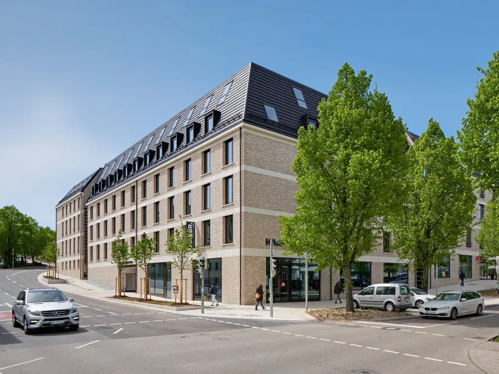 Die Außenansicht des Harbr Hotels Ludwigsburg.