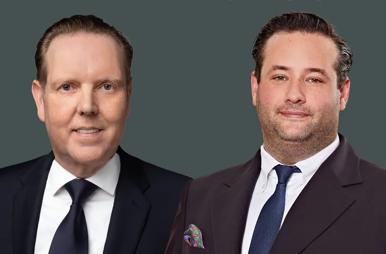 F&uuml;hrungsduo: Sven K&ouml;llmann (rechts) und Andreas von Reitzenstein.