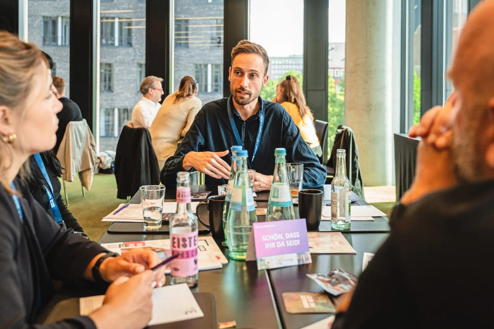 Meet the Best 2025: Jonas Mog, Geschäftsführer des Ahead Burghotels, war einer der Mentoren.