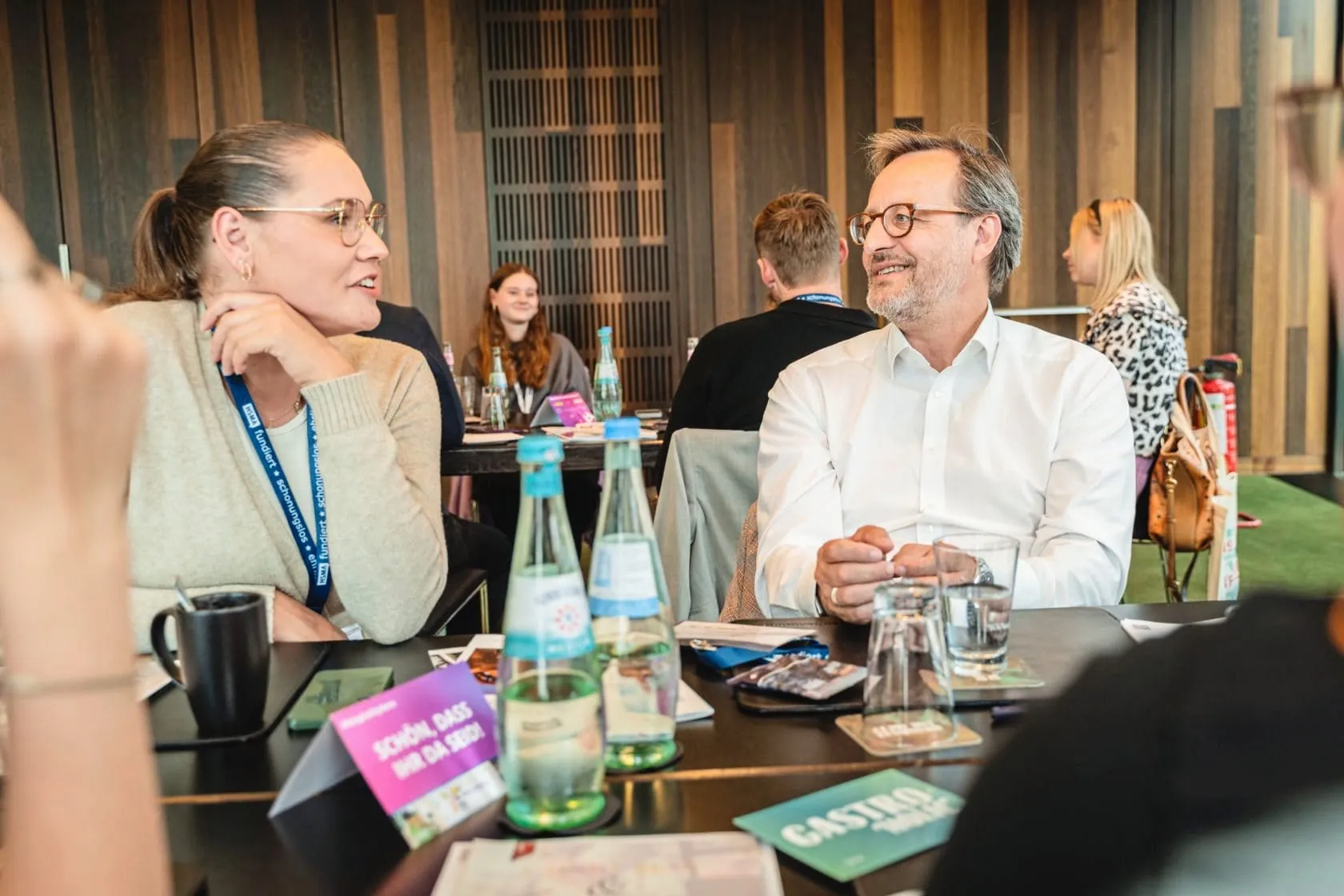 Meet the Best 2025: Mentor Christian von Rumohr, Hoteldirektor des The Liberty Hotels Bremerhaven, teilte sein Wissen mit den Nachwuchskräften.