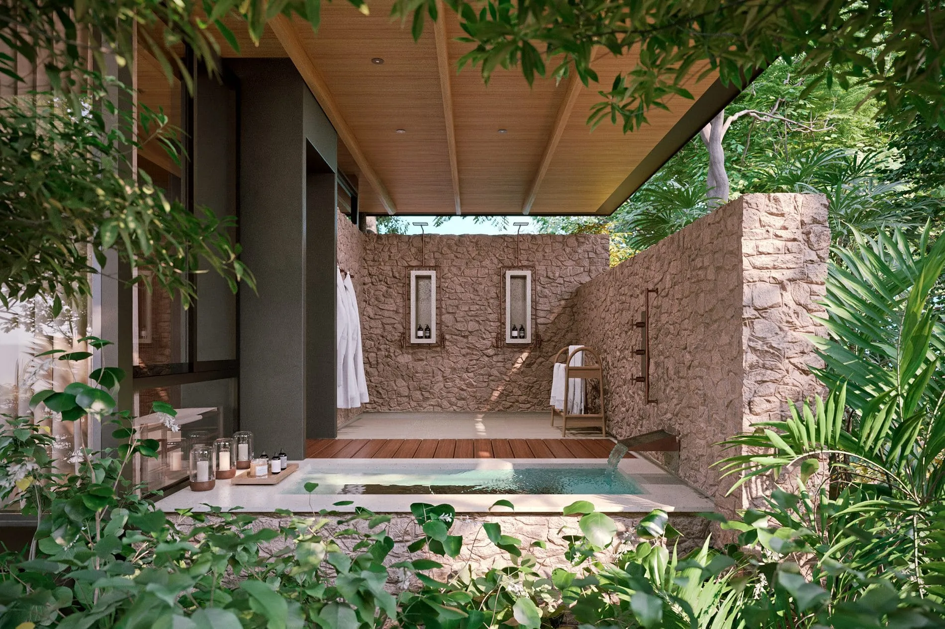 Das Rio Perdido in Bagaces, Costa Rica, liegt an einem Thermalfluss und erstreckt sich in einem 600 Hektar großen Naturschutzgebiet.