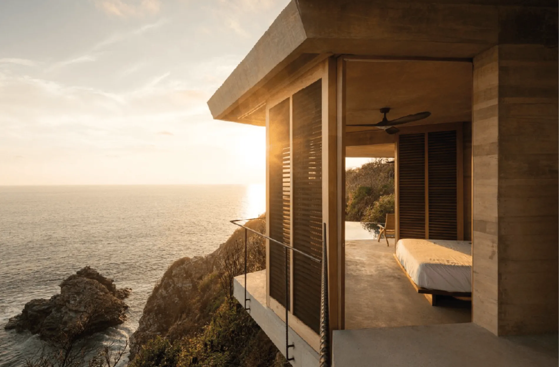 Das Hotel La Valise Mazunte an der Pazifikküste Mexikos: Es gehört zu den neun Häusern, die Small Luxury Hotels of the World im ersten Halbjahr 2025 aufgenommen hat.