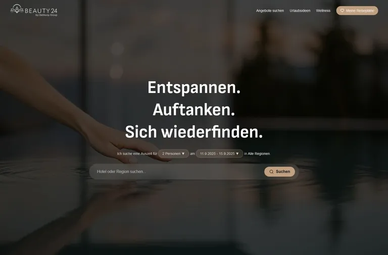Modernisierter Auftritt: Die Website von Beauty24 nach dem Relaunch.