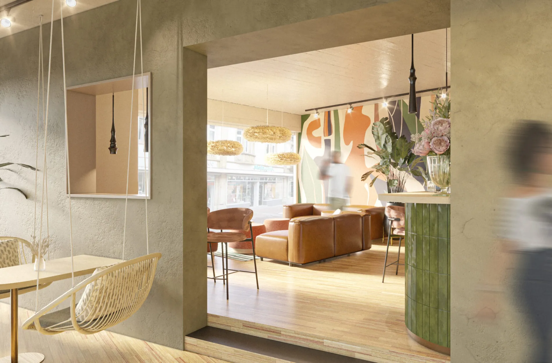 Max Luscher eröffnet Inklusions-Café