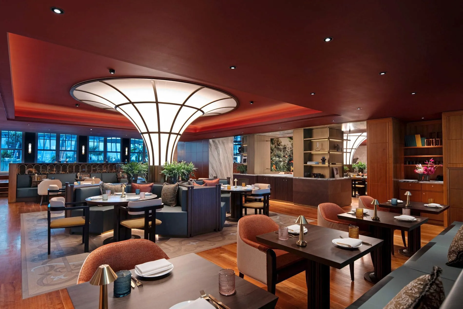 In dem südamerikanischen Restaurant Greta Oto finden bis zu 110 Gäste Platz.