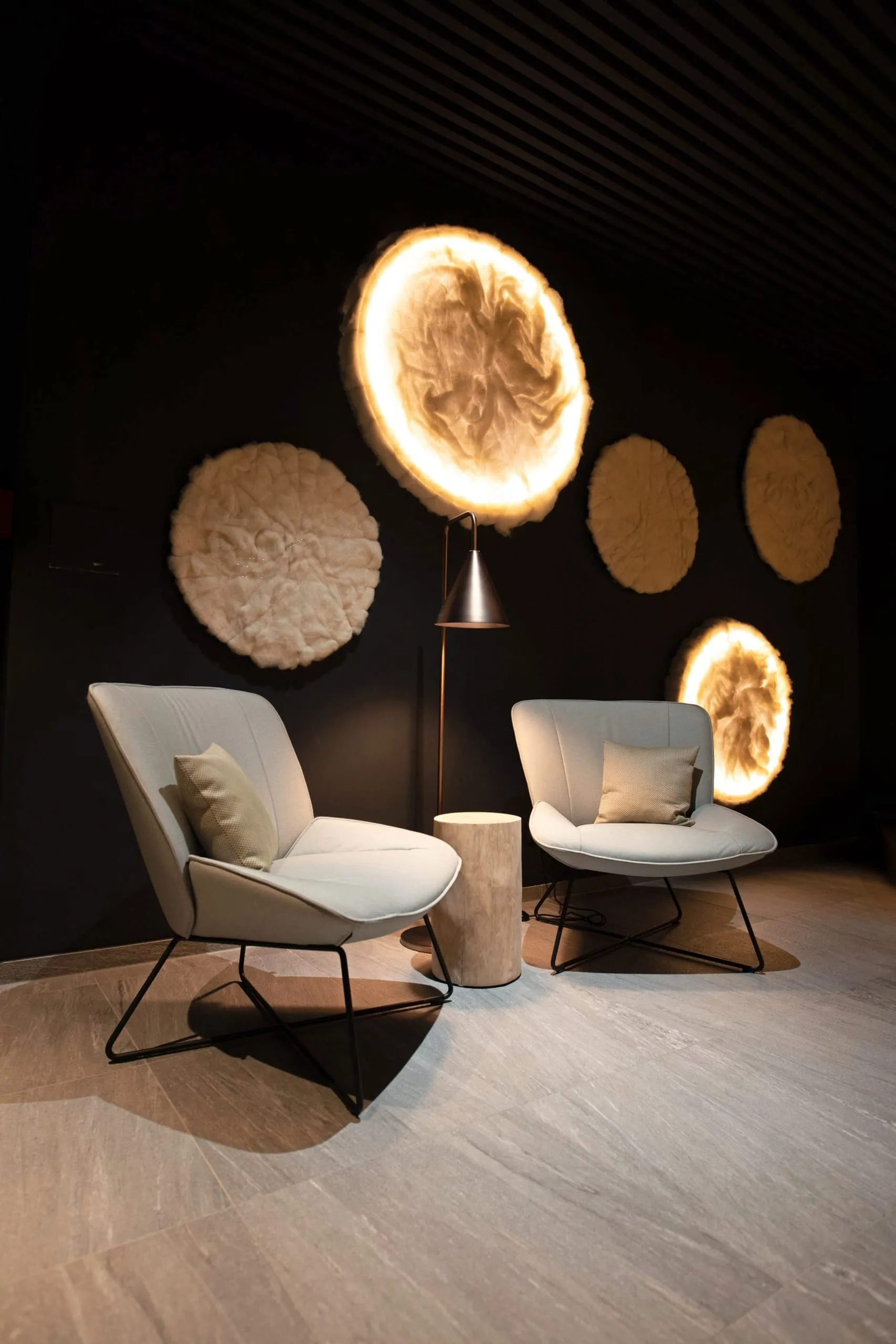 Die Spa-Atmosphäre im Hotel Amrai Suites, hier ein Entspannungsbereich, soll den Gast beruhigen und entschleunigen.