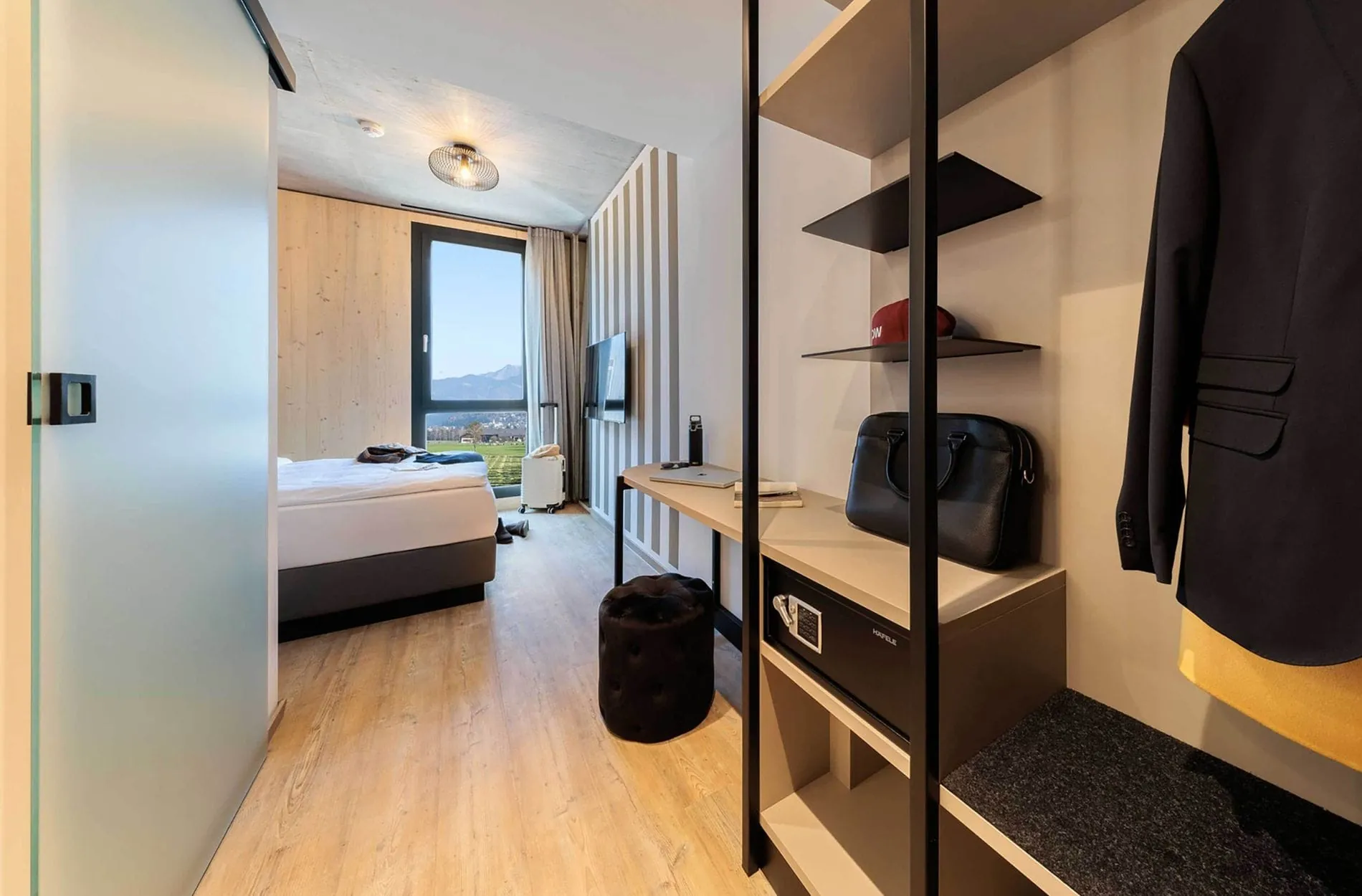 Blick ins B&B Hotel Liechtenstein-Eschen.