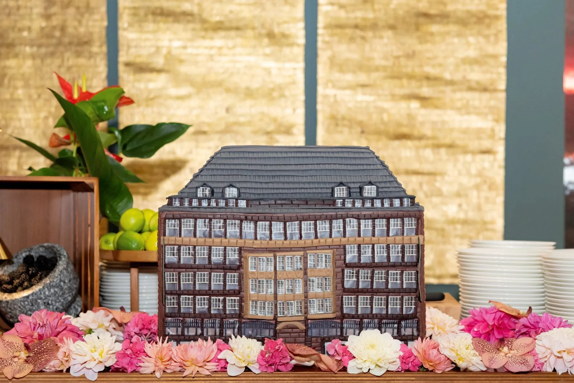 Opening-Gala: Das Levantehaus als Torte.