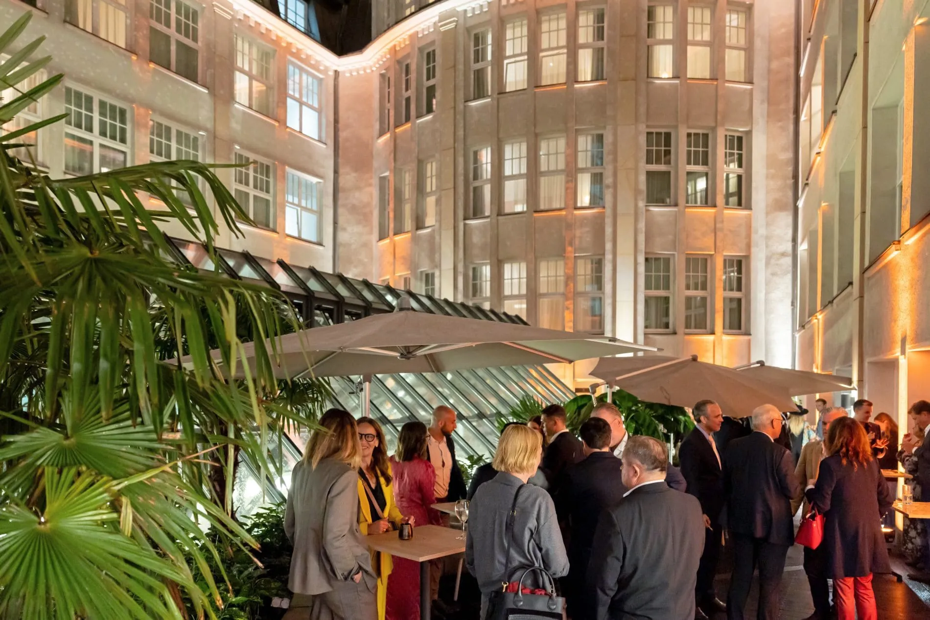 Opening-Gala: Rund 500 geladene Gäste kamen ins historische Levantehaus, um die Eröffnung des Conrad Hotels zu feiern.