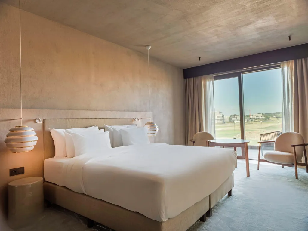 Blick in ein Zimmer.