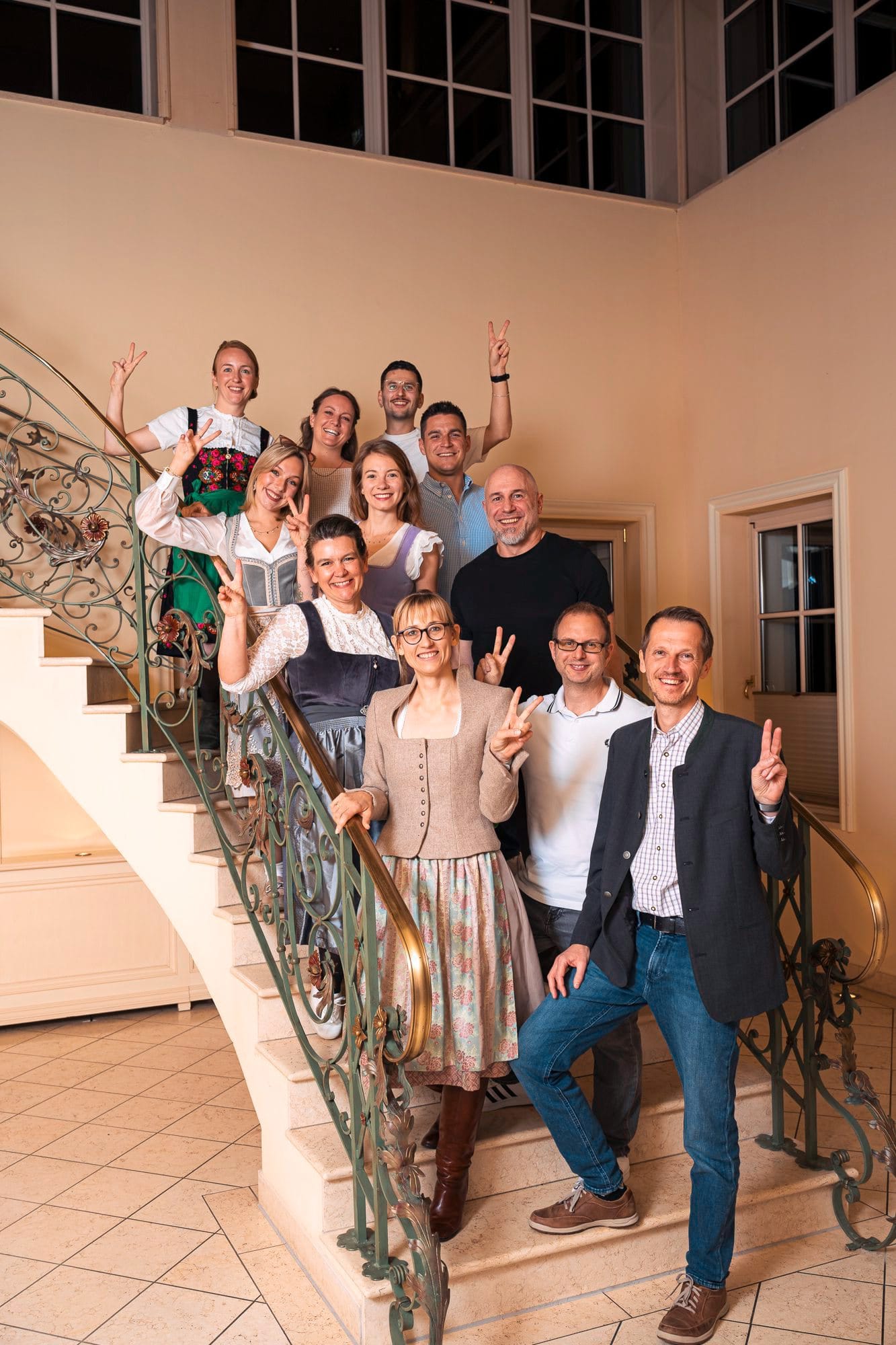 Impressionen vom SpaCamp 2025: Das SpaCamp-Team.