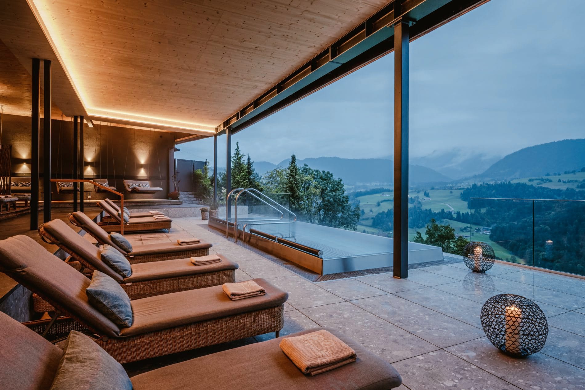 Bergkristall präsentiert neuen Spa-Bereich