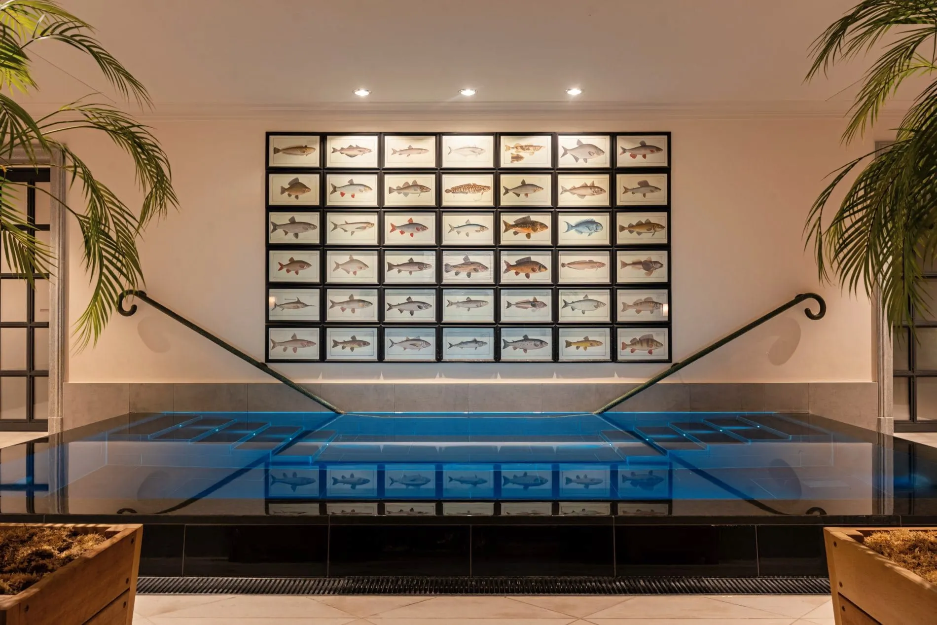 Raum für Entspannung: Der Poolbereich im Hotel.