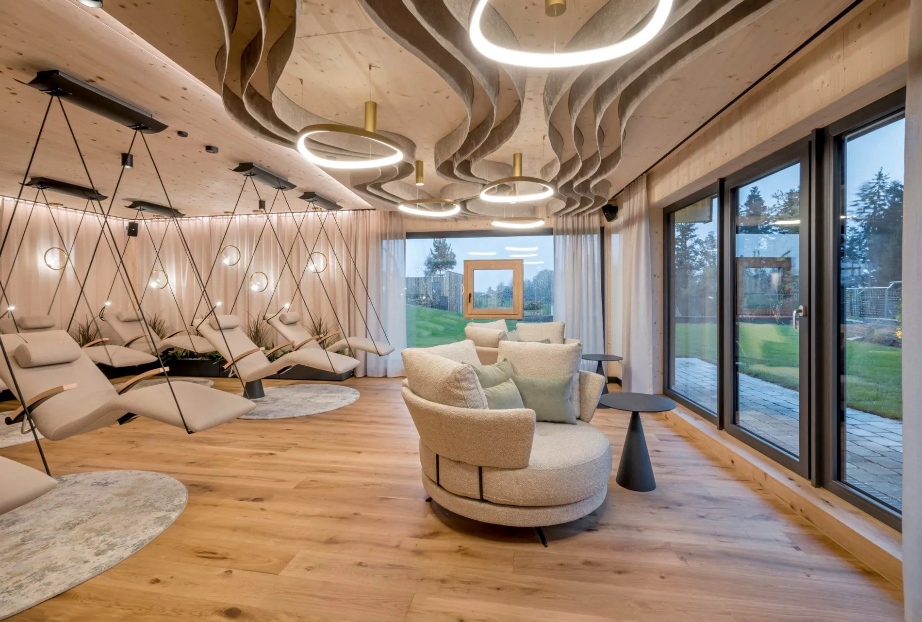 Der neue Bereich bietet zahlreiche Rückzugsmöglichkeiten.