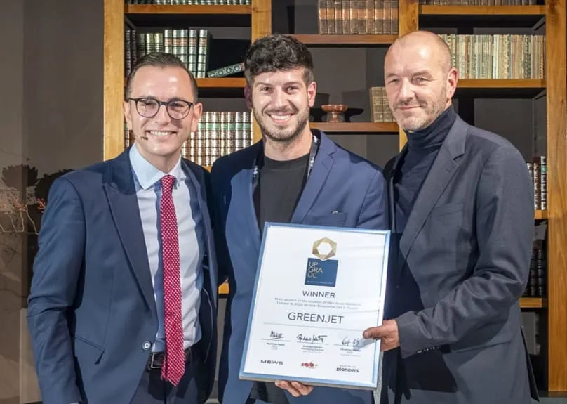 Greenjet gewinnt Hospitality Upgrade Award 2025
