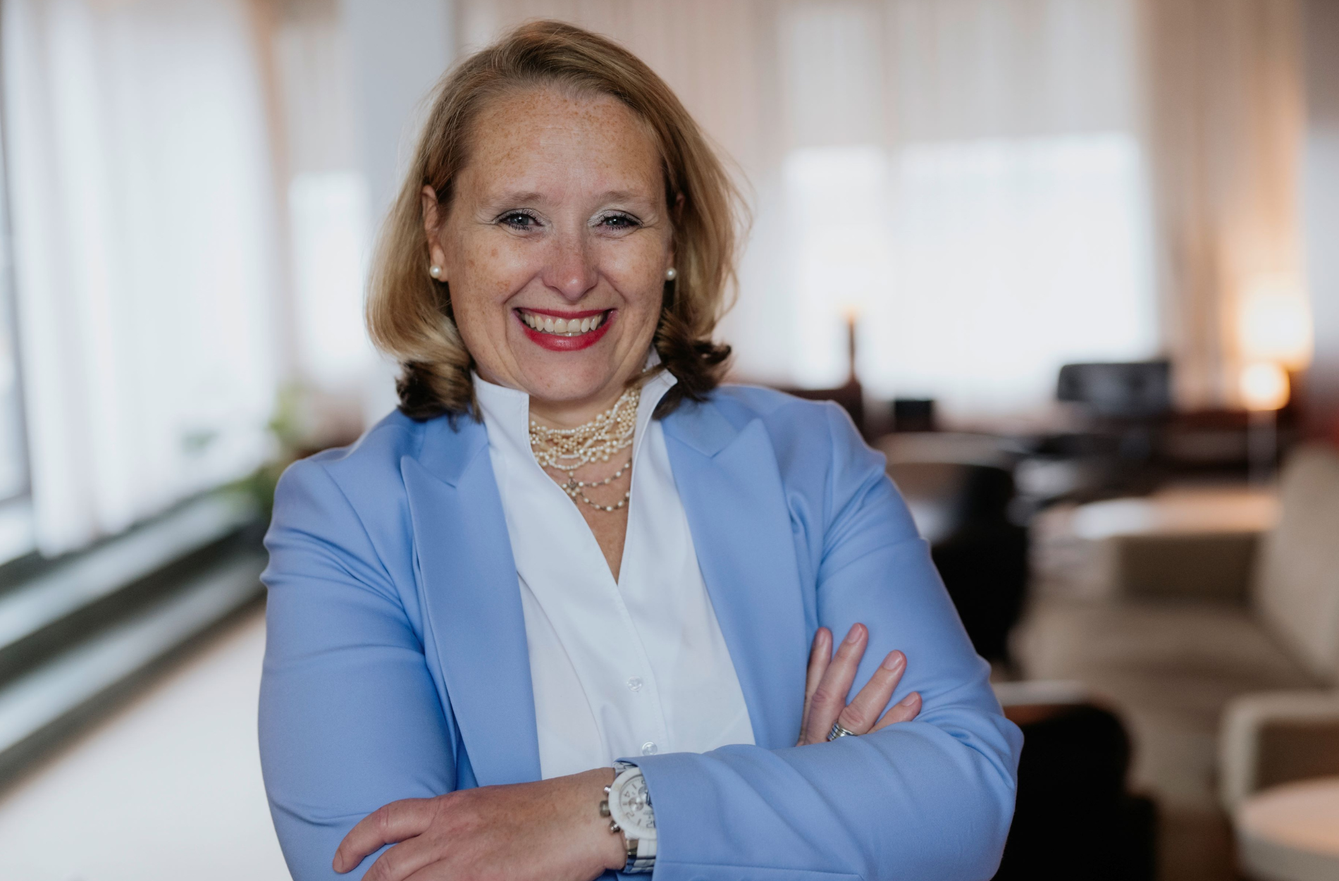 Heike Reinhart leitet das Dorint Wiesbaden