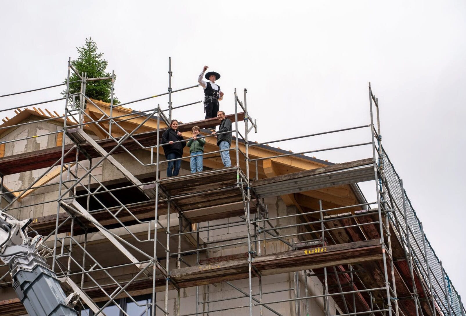 Designhotel Schutzhütte feiert Richtfest