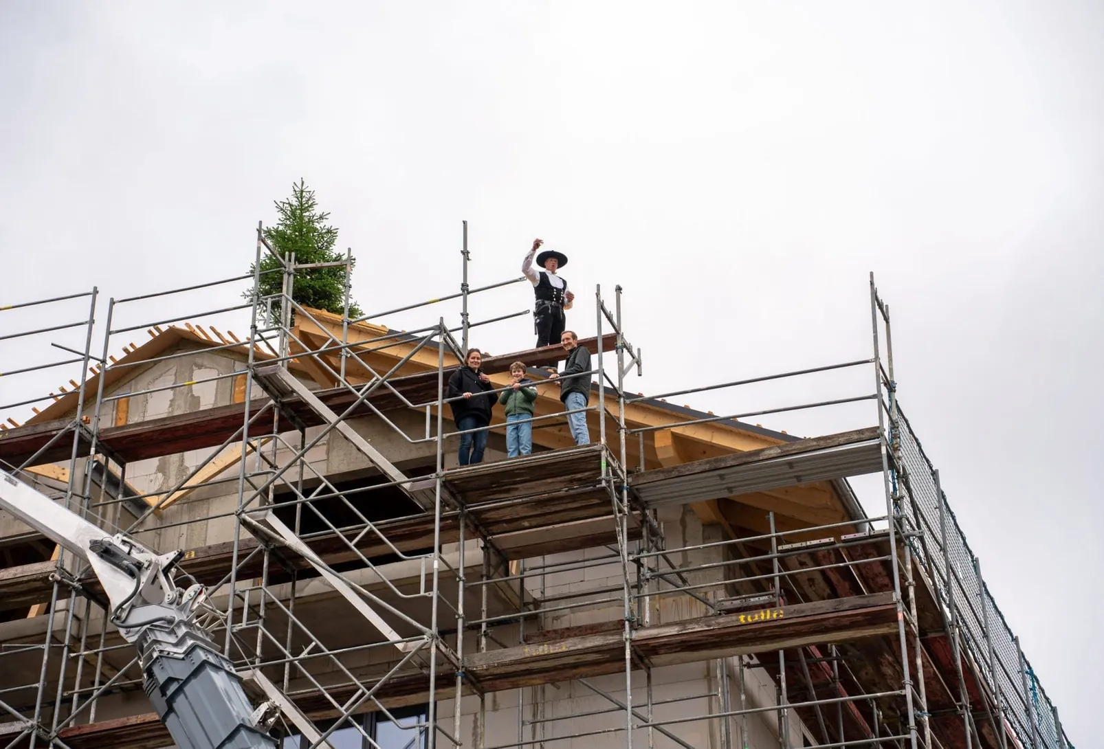 Designhotel Schutzhütte feiert Richtfest